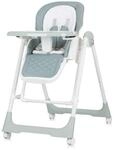 Chipolino Kinderhochstuhl 2 in 1 Milk Shake, verstellbar, Babyschaukel, R&auml;der gr&uuml;n