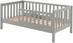 Juniorbett mit Liegefl&auml;che 70 x 140 cm, Umrandung mit senkrechten Sprossen,...