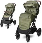 Lorelli Kinderwagen Storm Buggy, Fu&szlig;abdeckung, PU-R&auml;der, Sonnendach, verstellbar