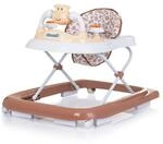 Chipolino Lauflernhilfe Little Cow R&auml;der Stopper H&ouml;henverstellbar Musik Licht braun
