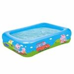 Peppa Pig Planschbecken Family Pool Kinderpool 200x150x50cm Garten Kinder