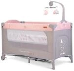 Cangaroo Reisebett Once upon a time Laufstall zwei Ebenen Matratze Wickelauflage rosa