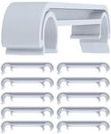 CLP 10er Set Verbinder F&uuml;r St&uuml;hle I Reihenverbinder Aus Kunststoff I...
