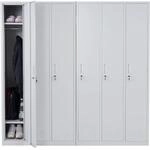 Schlie&szlig;fach Preston T829, Spind Wertfachschrank Schlie&szlig;fachschrank, Metall 6