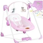 KIDIZ&reg; Babywippe Babyschaukel mit 5 Geschwindigkeitseinstellungen zusammenklappbarer