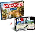 Winning Moves Monopoly + Cluedo Paderborn Spiele Bundle Edition ab 8 Jahren