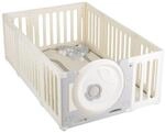 Moni Laufstall Cubby Land Laufgitter Spielmatte 50 B&auml;lle T&uuml;re einfache Montage