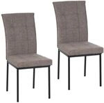 HTI-Living Stuhl Matthew Hellbraun 2er-Set