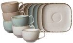 Ritzenhoff & Breker Kaffeetassen mit Untertassen Casa 200 ml 6er Set