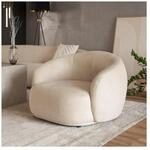 HOME DELUXE Sessel CASARA Webstoff Dunkelgr&uuml;n - 99 x 104 x 72 cm