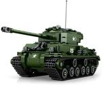 Reobrix World of Tanks Tiger I Kettenfahrzeug 1:28 Klemmbaustein Set 1138