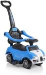 Moni Rutschauto 2 in 1 Rider 308, Rutscher mit Griff, Lehne, B&uuml;gel,...