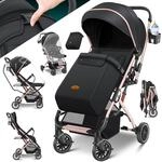 KIDIZ&reg; Kinderwagen Kinderbuggy klappbar Liegebuggy Sportwagen Faltbar 360&deg;...