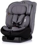 Chipolino Kindersitz Mondial i-Size (40-150cm) Liegeposition Kopfst&uuml;tze Gurt grau