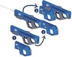 Wasserpistole elektrisch Wasserspritze Happy People MAX Liquidator 62cm blau