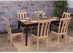6er-Set Esszimmerstuhl MCW-G46, K&uuml;chenstuhl Stuhl, Stoff/Textil Massiv-Holz ~