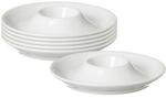 Ritzenhoff & Breker Eierteller Bianco &oslash; 13 cm 6er Set