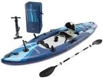 INTEX 68245NP Kajak Dakota Quest aufblasbar Sit On Top 160kg Zubeh&ouml;r Set Kayak