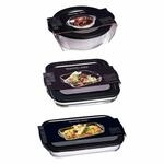 Ritzenhoff & Breker Auflaufformen mit Frischhaltedeckel Cucina 3er Set