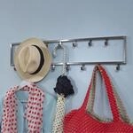 KADIMA DESIGN Wandgarderobe, Stilvoller Kleiderschrank mit 15 Haken,...