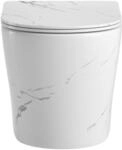 sanicomfort H&auml;nge WC Set Nakia &ndash; Sp&uuml;lrandloses, Hygienisches Wand-WC...
