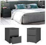 Vicco Kommode Nachtschrank Nachttisch Ruben Anthrazit Schublade Schlafzimmer