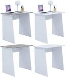 VCM Computertisch Ma&szlig;e ca. H. 74 x B. 80 x T. 50 cm stylische Seitenteile 