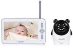 Chipolino Babyphone Titan Kamera 7 Zoll LED-Leuchten Schlafmodus Bildzoom VOX wei&szlig;