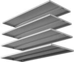 VCM 4x Fachb&ouml;den aus Metall / Ma&szlig;e Einlageboden H. 2 x B. 79 x T. 35 cm / Fachboden