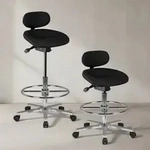 KADIMA DESIGN Modena Arbeitsstuhl: H&ouml;henverstellbare Sitzfl&auml;che/R&uuml;ckenlehne,