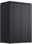 Weide Noble Gartenschrank 2000 L Verzinkter Stahl Anthrazit