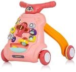 Chipolino Lauflernwagen Plane Musik, B&auml;lle, mit unterschiedlichen Spielzeugen rosa