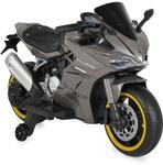 Moni Kinder Elektromotorrad Surfer St&uuml;tzr&auml;der Fu&szlig;st&uuml;tze Bluetooth...