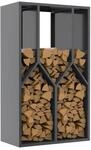 Westmann Kaminholzregal Castra B Anthrazit 50x95x160cm