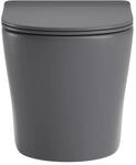 sanicomfort H&auml;nge WC Set Nakia &ndash; Sp&uuml;lrandloses, Hygienisches Wand-WC...