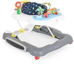 Cangagroo Lauflernhilfe Regalo 4 in 1 Wippe Hopser, Spielcenter, Musik, klappbar blau