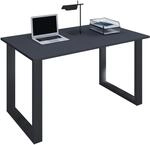 VCM Holz Schreibtisch H. 76 x B. 80 x T. 80 cm Computertisch schlicht F&uuml;&szlig;e