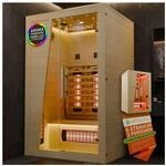 ARTSAUNA&reg; Infrarotkabine Bergen115 natur - W&auml;rmekabine f&uuml;r 2 Personen,...