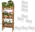 needs&wants&reg; 3-fach multifunktional: Pflanzenst&auml;nder Blumenst&auml;nder aus Holz
