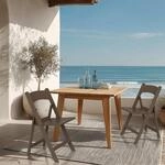 hjh LIVING Outdoor Stuhl 2er Pack TRAVANO 1 Kunststoff