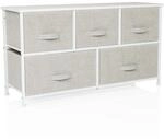 hjh LIVING Kommode FOLDAR Stoff
