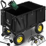 KESSER&reg; Bollerwagen 550kg belastbar Gartenwagen Transportwagen Gartenkarre