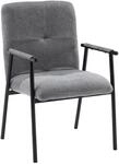 hjh LIVING Polsterstuhl Lifea Flex Stoff mit Armlehnen