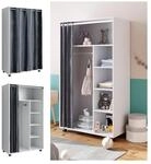 Vicco mobiler Kinderkleiderschrank Dielenschrank Garderobe Doros Wei&szlig; modern...