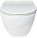 sanicomfort H&auml;nge WC Set Aliki &ndash; Sp&uuml;lrandloses, Hygienisches Wand-WC...