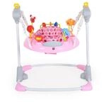 Hopser Vista mit Spielcenter, Musik, Licht, MP3-Anschluss, H&ouml;he einstellbar rosa