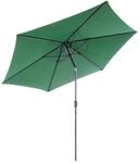 VCM Sonnenschirm &Oslash; 2,9m Schirm mit Kurbel neigbar wasserabweisend UV-Schutz 50