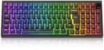 Titanwolf Gaming-Tastatur, CLAW Gaming Tastatur, 99 Tasten mechanisch, RGB, Hot-Swap,
