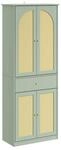 SoBuy Schuhschrank, Schuhkommode, Flurschrank mit 1 Schublade Gr&uuml;n 70x34x180cm