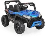 Moni Kinder Elektroauto Buggy Fast UTV 5588 metallic Fernbedienung MP3 USB Gurt...